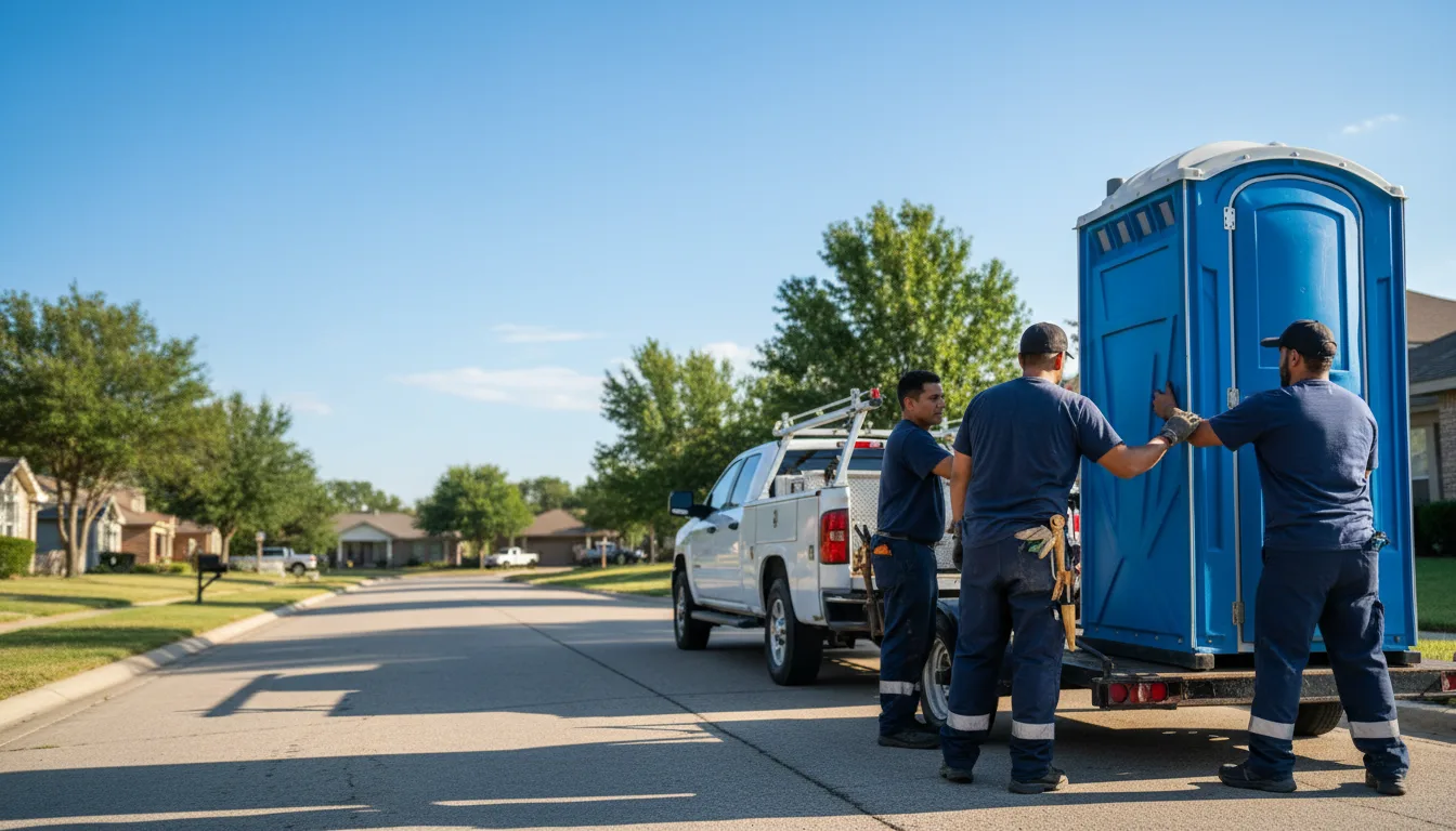 Portable Toilet Rental in Texico, IL near me